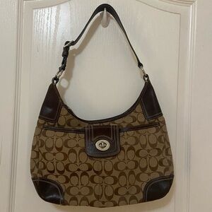 Authentic Vintage Coach Shoulder Bag and Matching Wallet